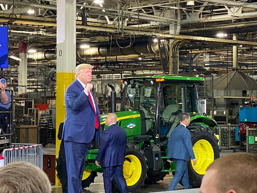 Michigan Corn Grower Attends Trump Rally In Warren